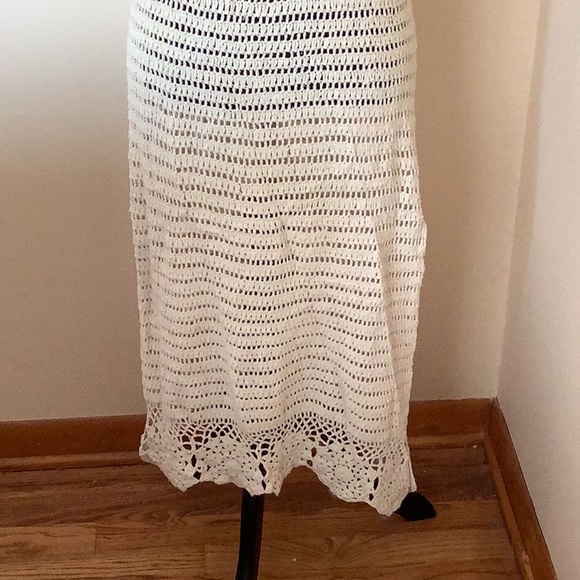 BEAUTIFUL SILK & COTTON SWIM COVERUP - Picture 2 of 5